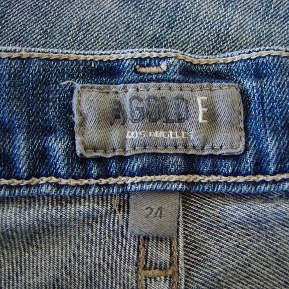 Aritzia Agolde Camile Jeans High Rise Straight Leg Ankle Jeans Size 24 - Picture 14 of 16